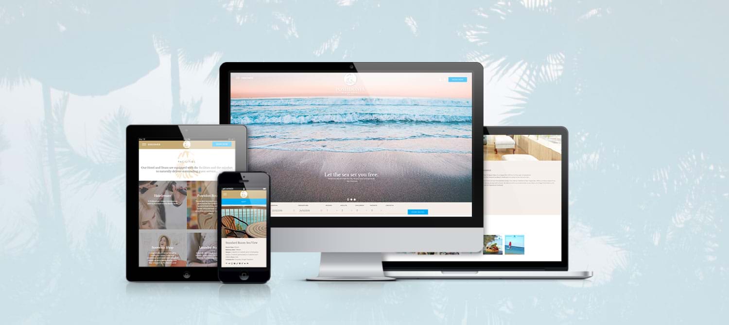 Poseidonia Beach Hotel new website