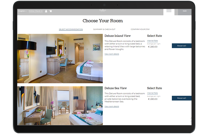 Book multiple rooms