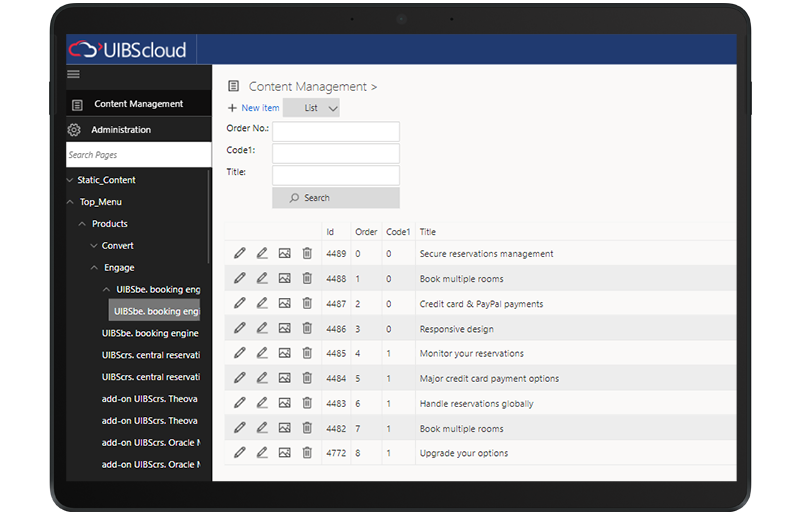 Other benefits & features of uibscms